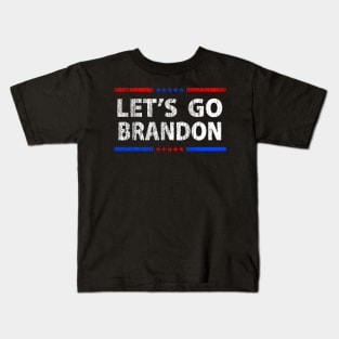 Let's Go Brandon Patriotic FJB Kids T-Shirt